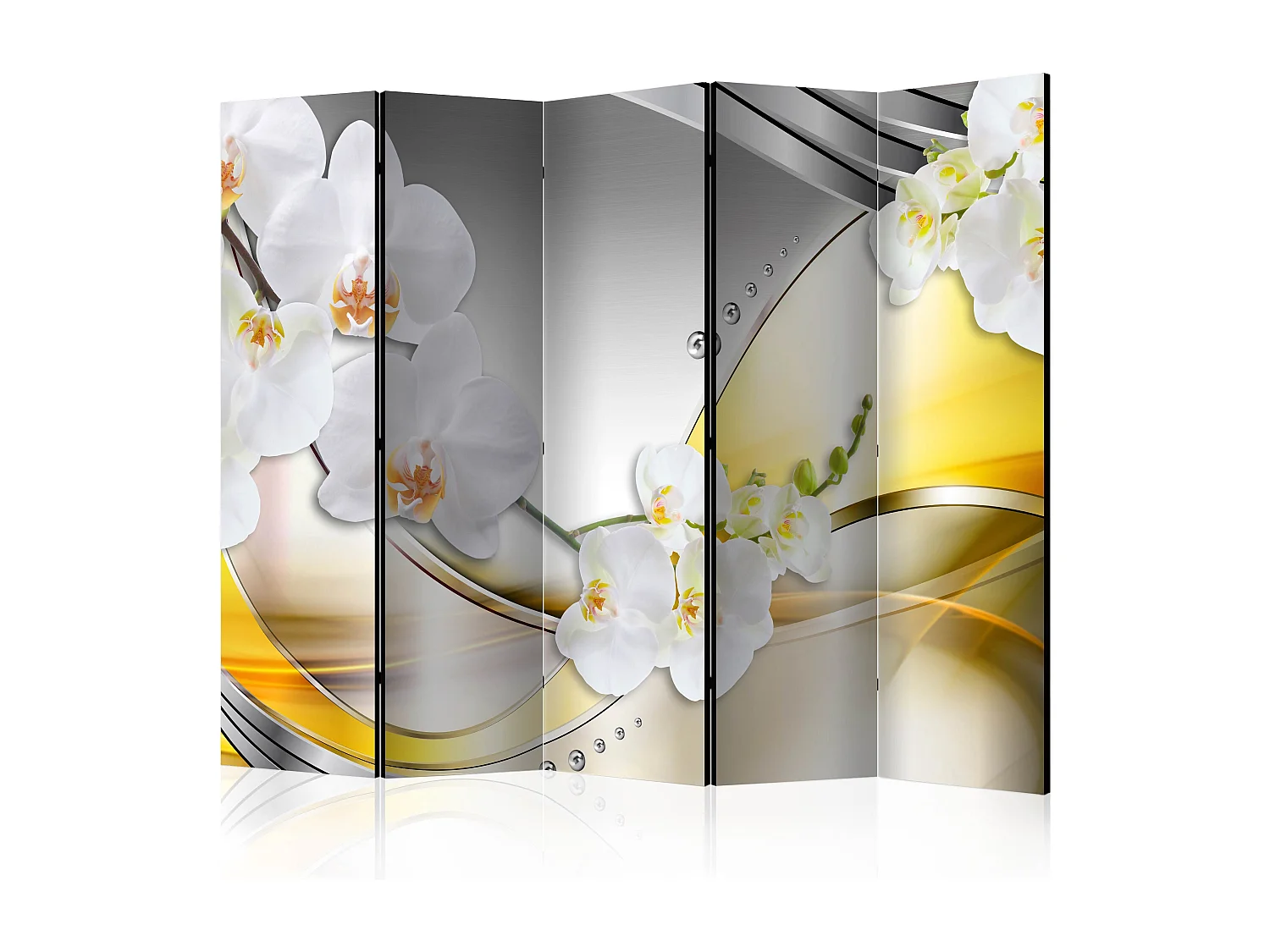Paravento - Yellow Journey II [Room Dividers] - 225x172