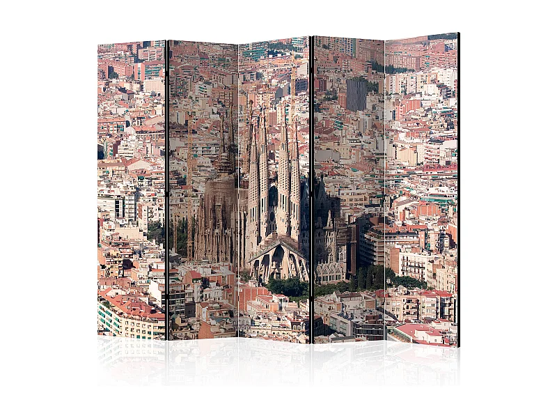 Paravento - Heart of Barcelona II [Room Dividers] - 225x172