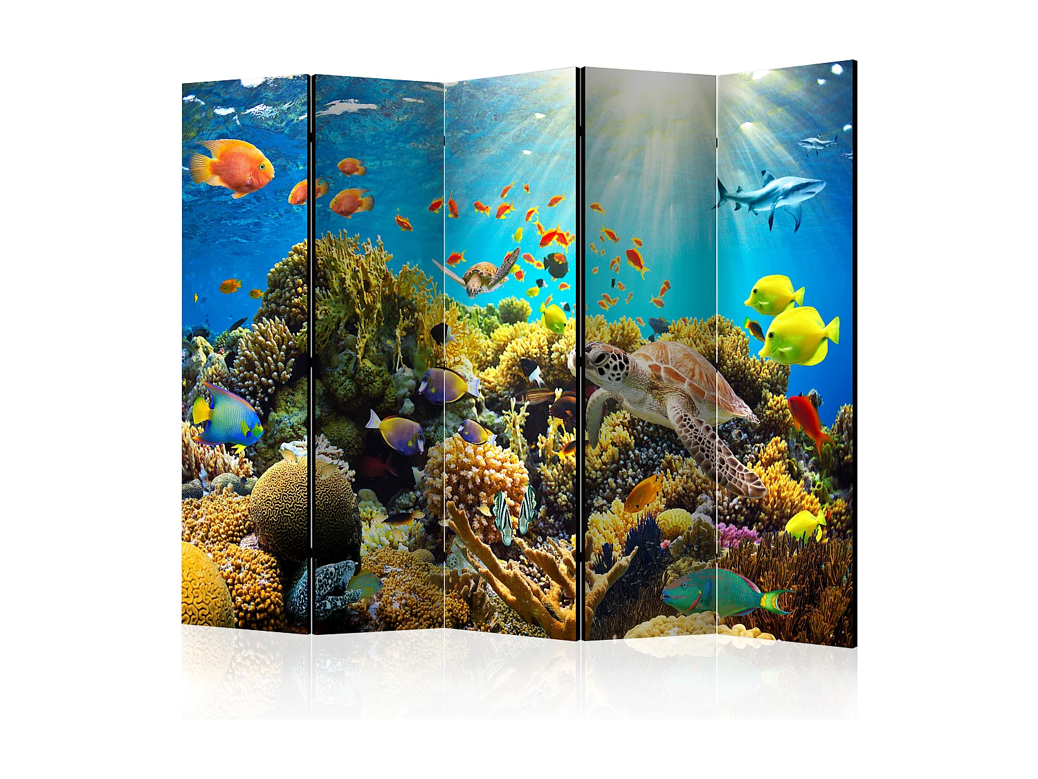 Paravento - Underwater Land II [Room Dividers] - 225x172