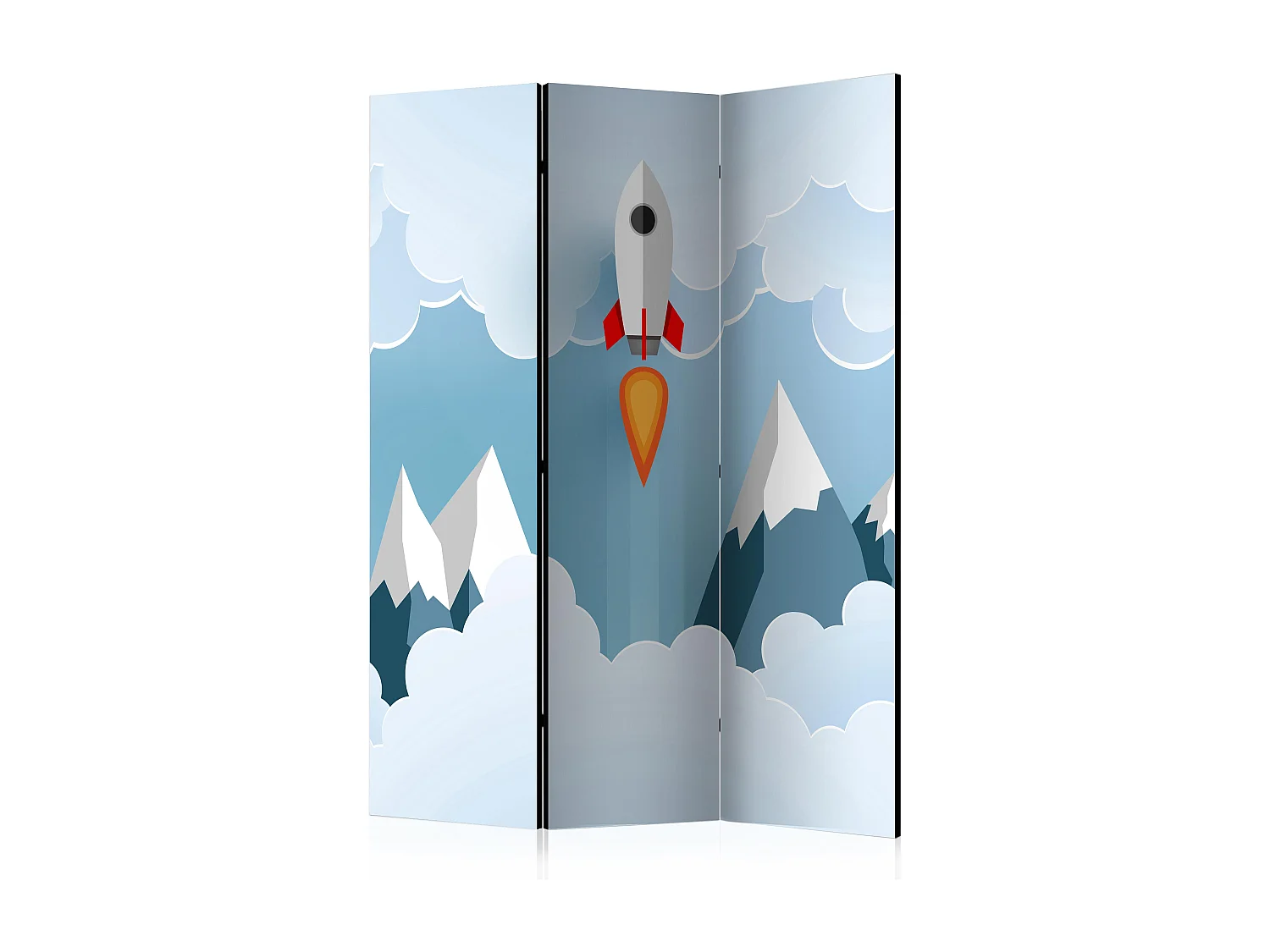 Paravento - Rocket in the Clouds [Room Dividers] - 135x172