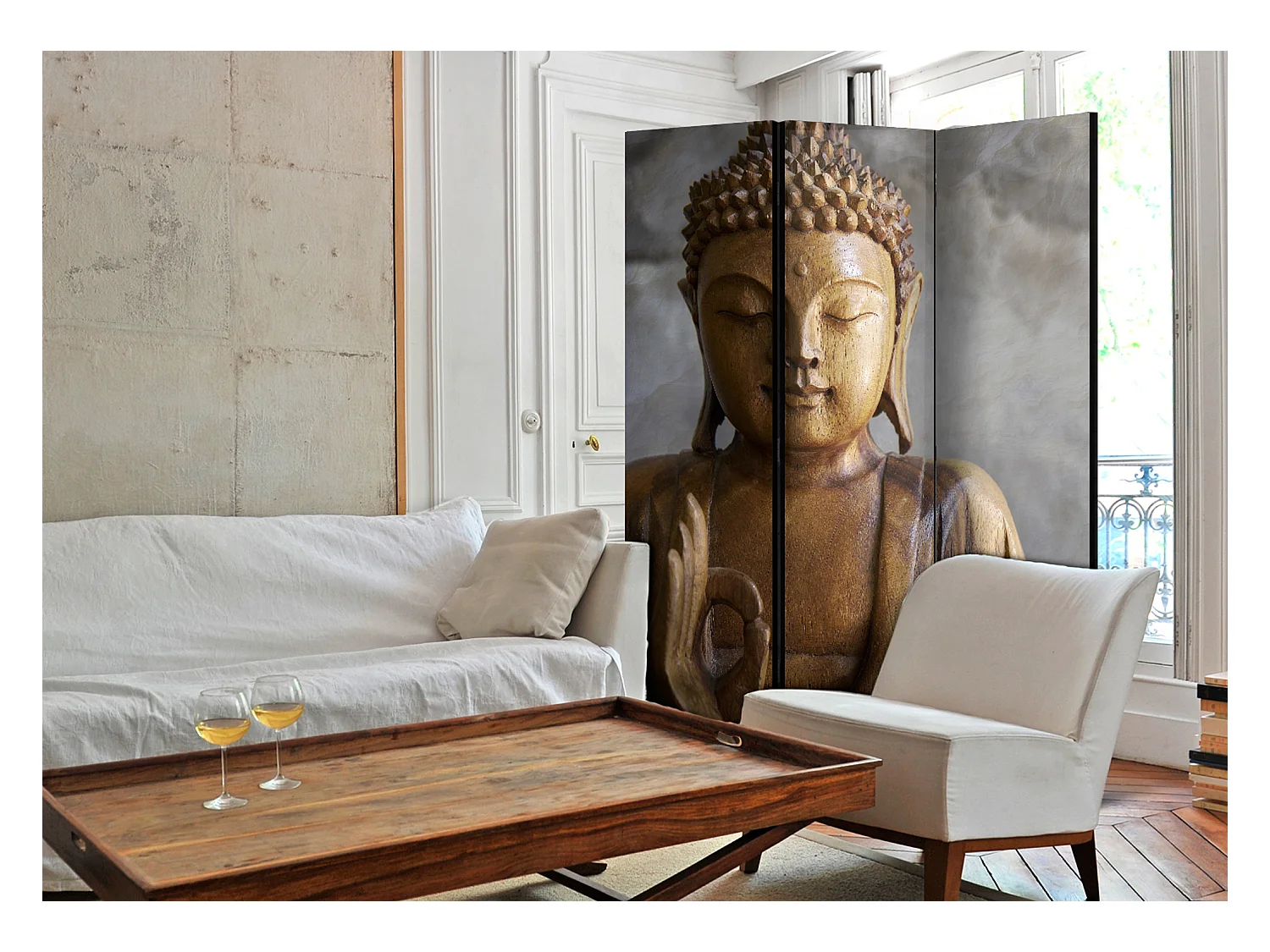 Paravento - Buddha [Room Dividers] - 135x172