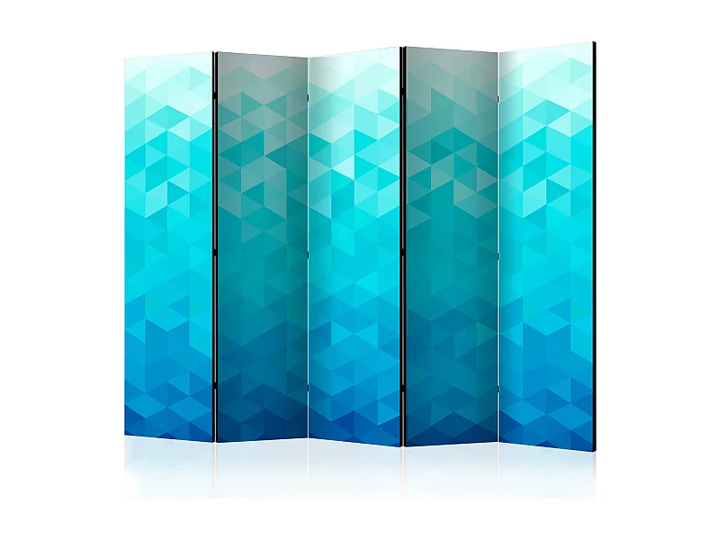 Paravento - Azure pixel II [Room Dividers] - 225x172