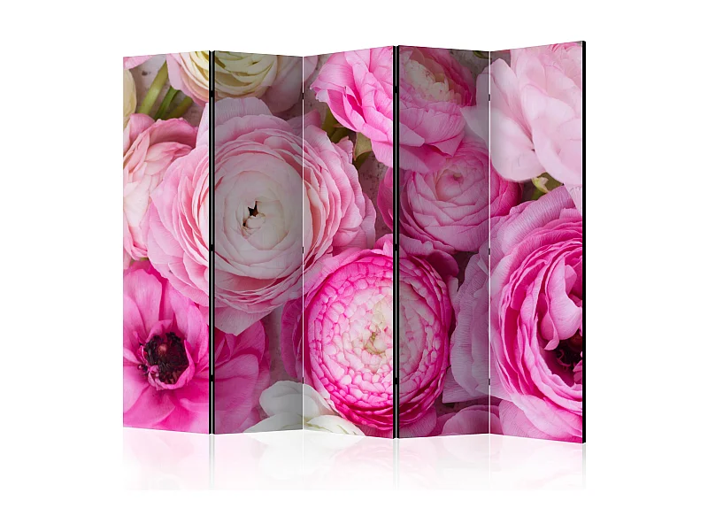 Paravento - Ranunculus Flowers II [Room Dividers] - 225x172