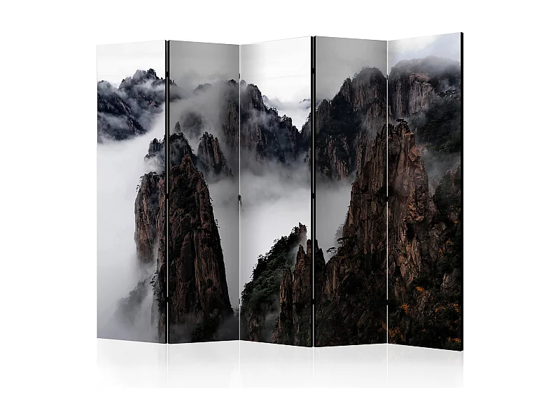 Paravento - Sea of clouds in Huangshan Mountain, China II [Room Dividers] - 225x172