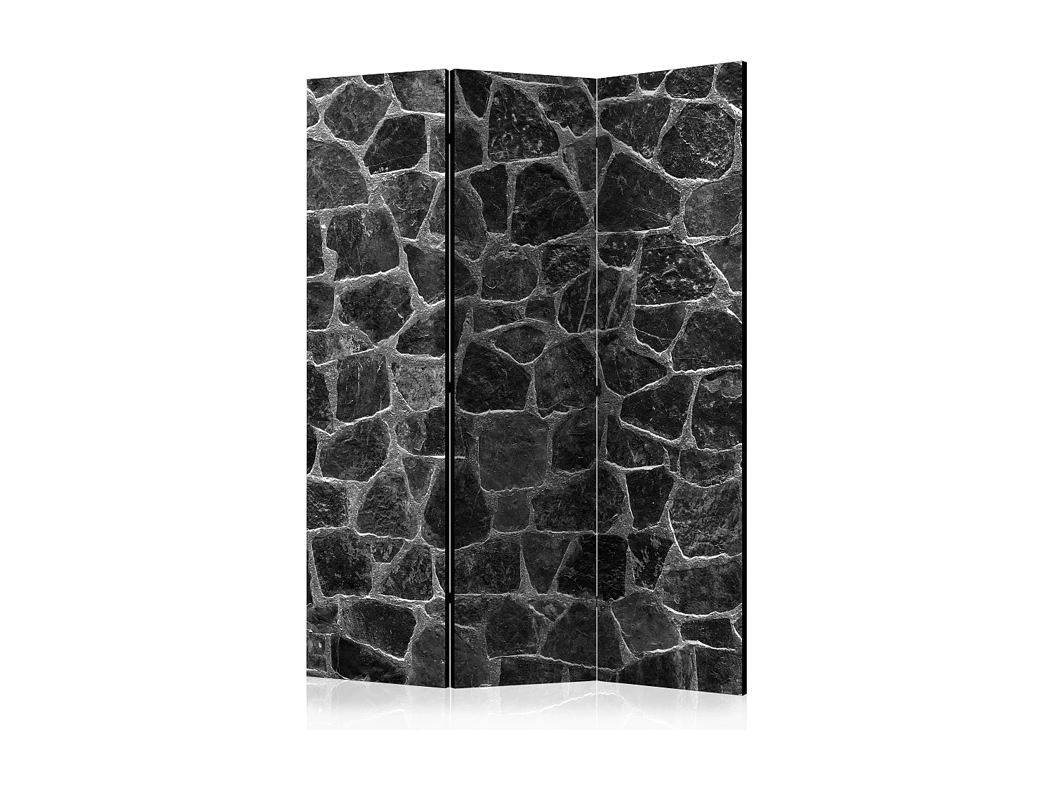Paravento - Black Stones [Room Dividers] - 135x172