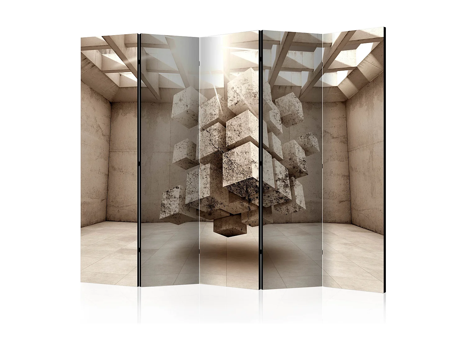 Paravento - Prison of the Space II [Room Dividers] - 225x172