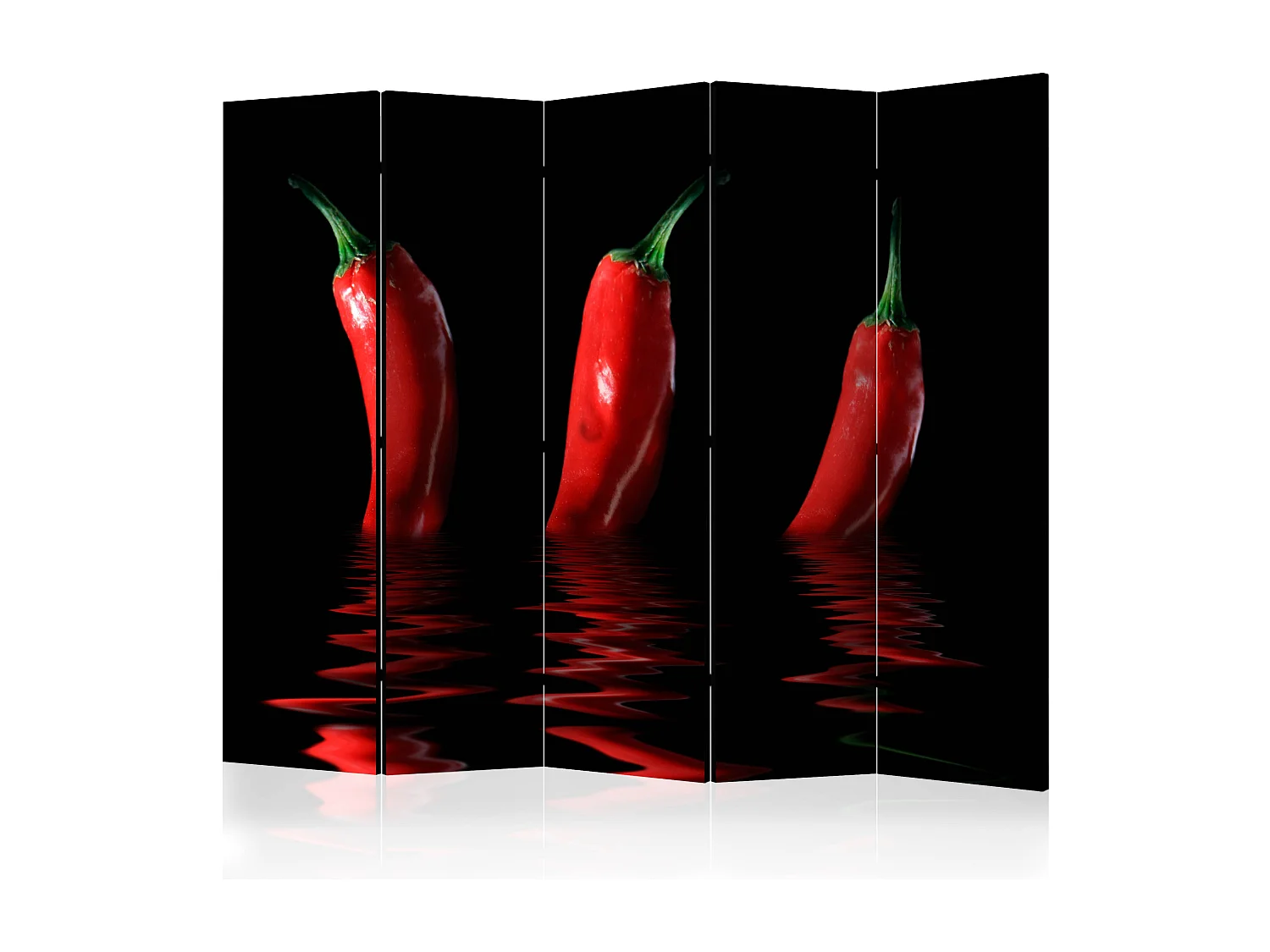 Paravento - Chili pepper II [Room Dividers] - 225x172