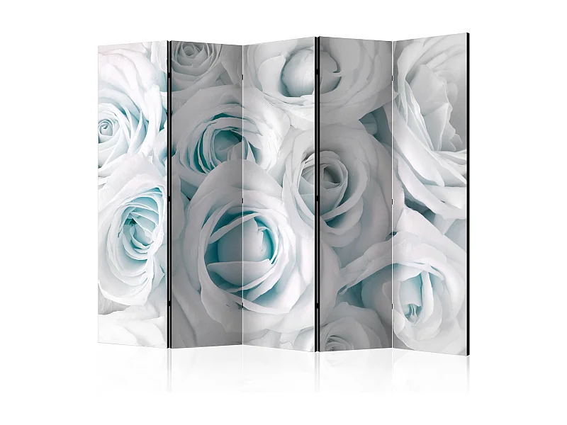 Paravento - Satin Rose (Turquoise) II [Room Dividers] - 225x172