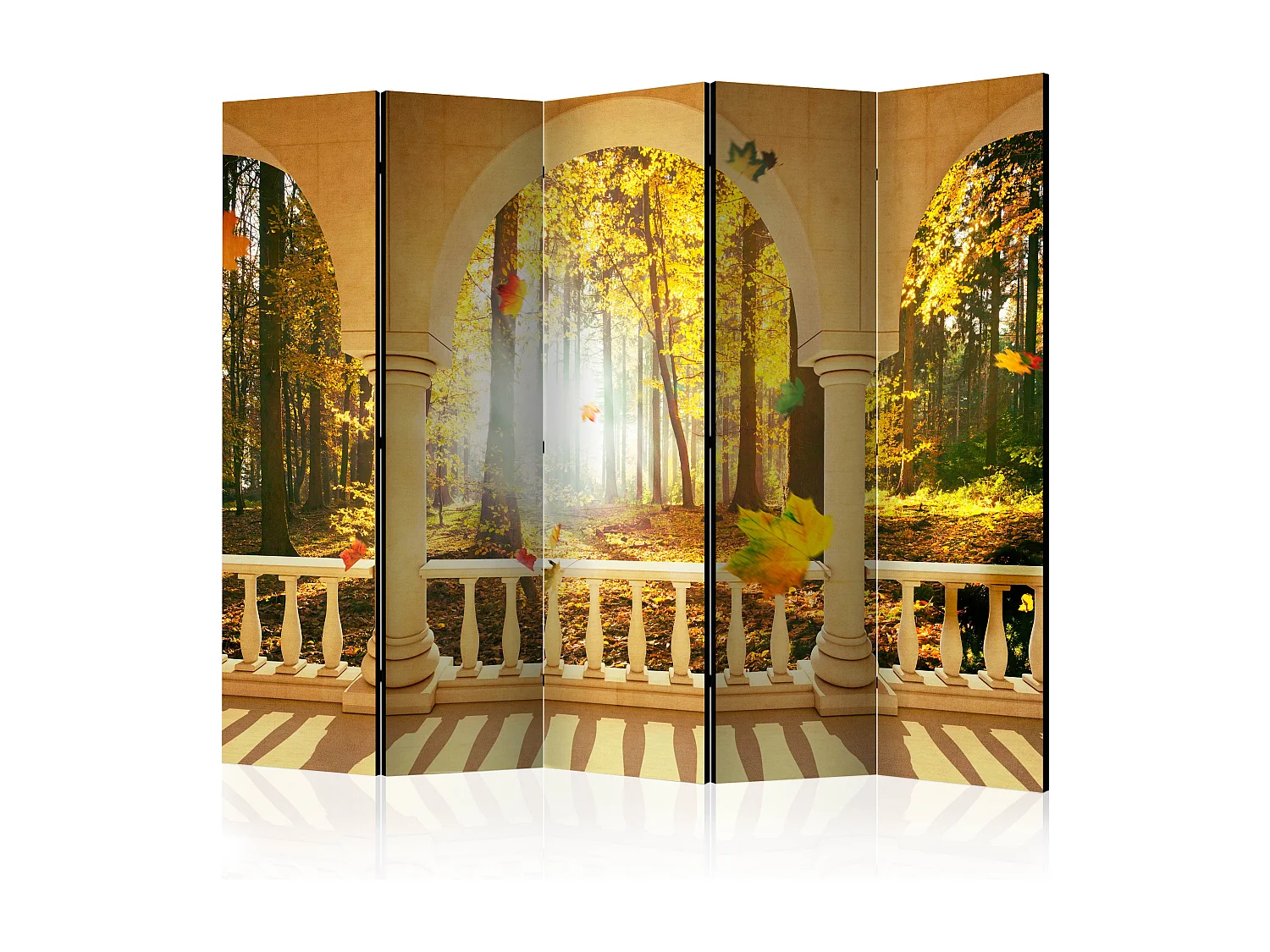 Paravento - Dream About Autumnal Forest II [Room Dividers] - 225x172