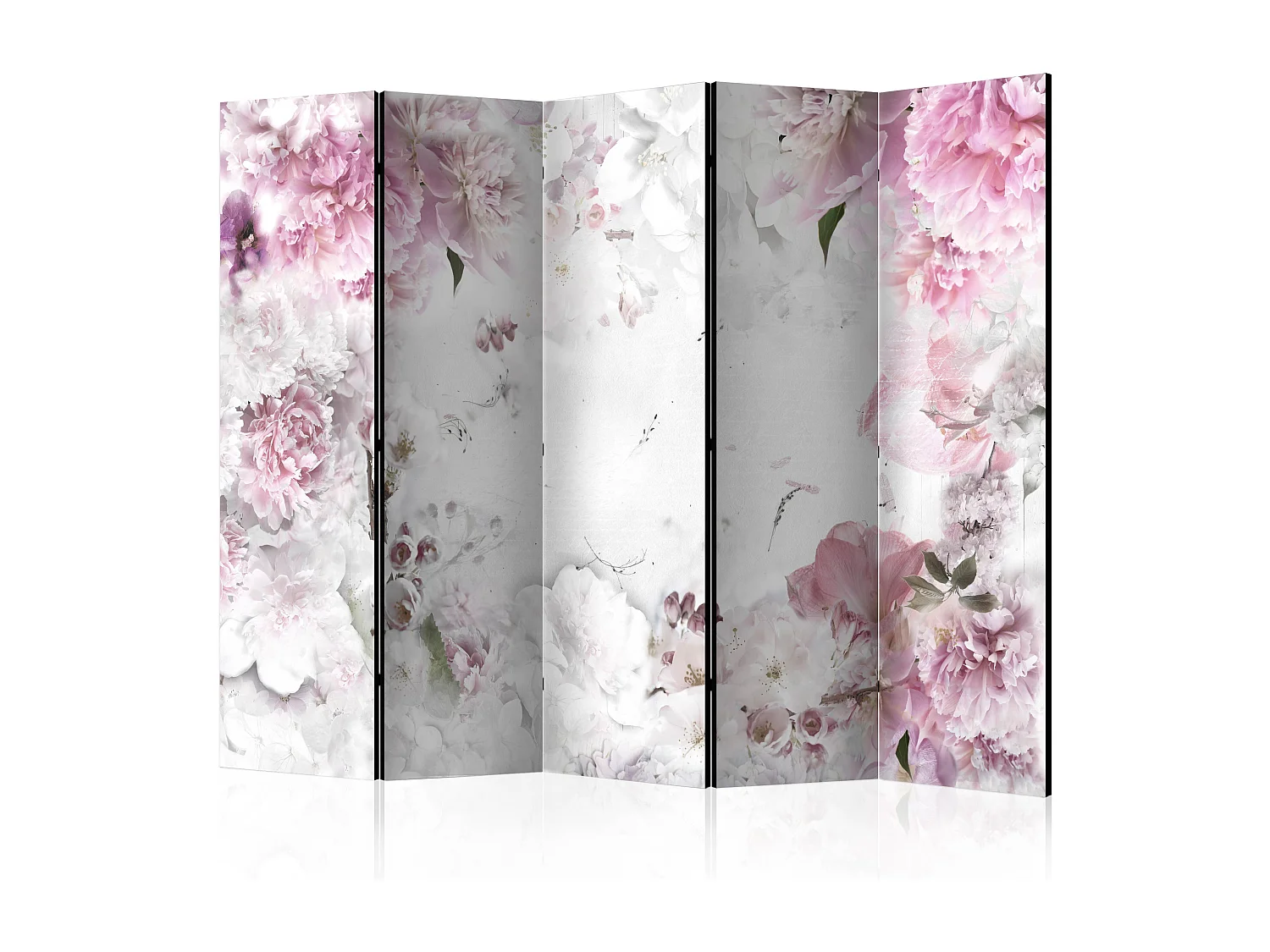 Paravento - Dancing peonies II [Room Dividers] - 225x172