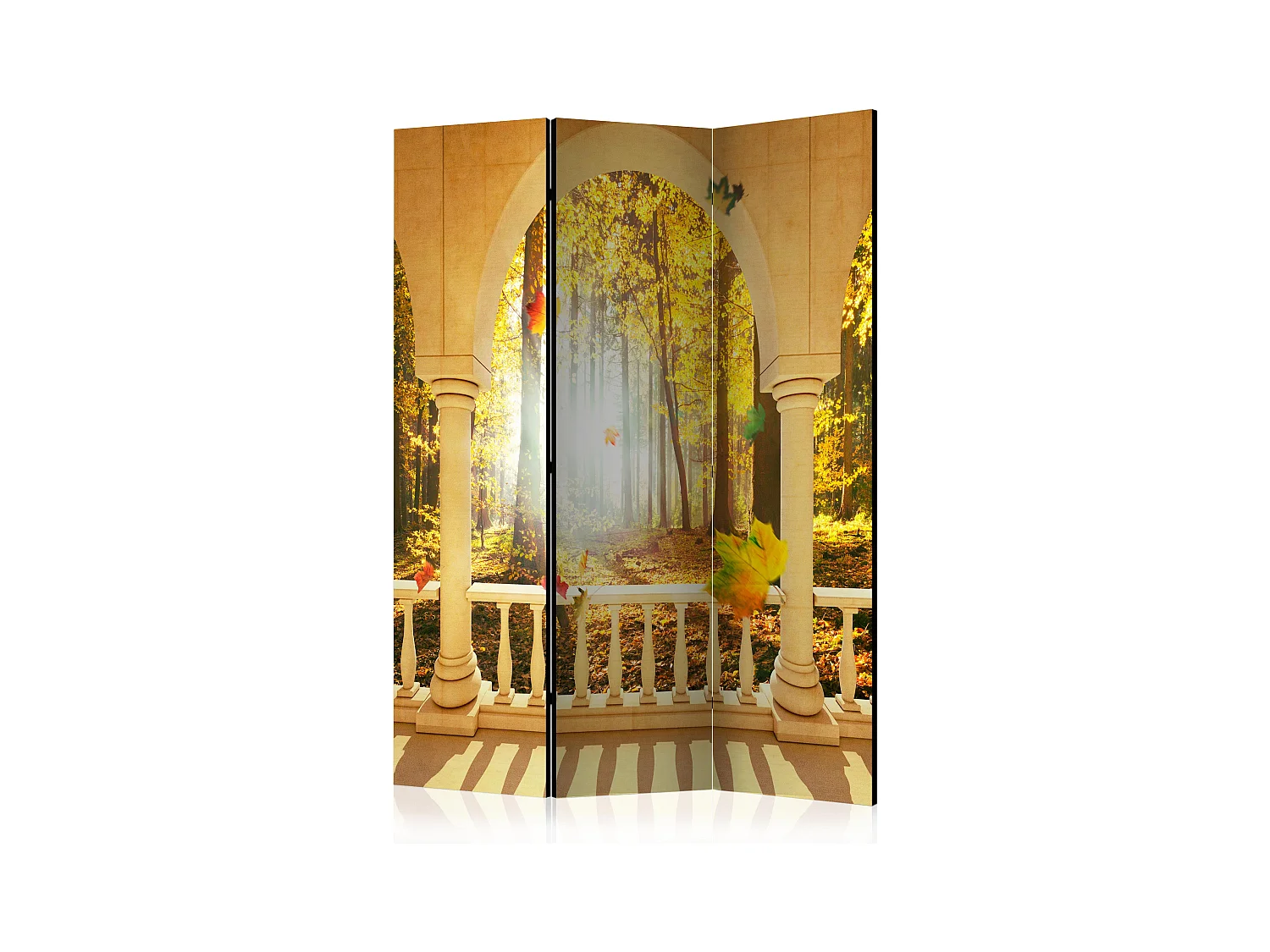 Paravento - Dream About Autumnal Forest [Room Dividers] - 135x172