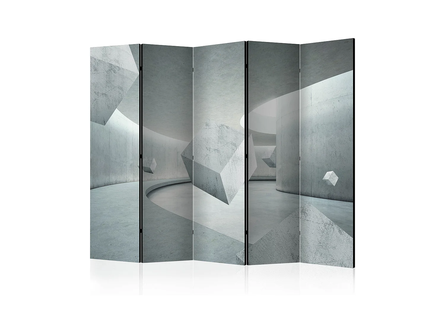 Paravento - Geometry of the Cube II [Room Dividers] - 225x172