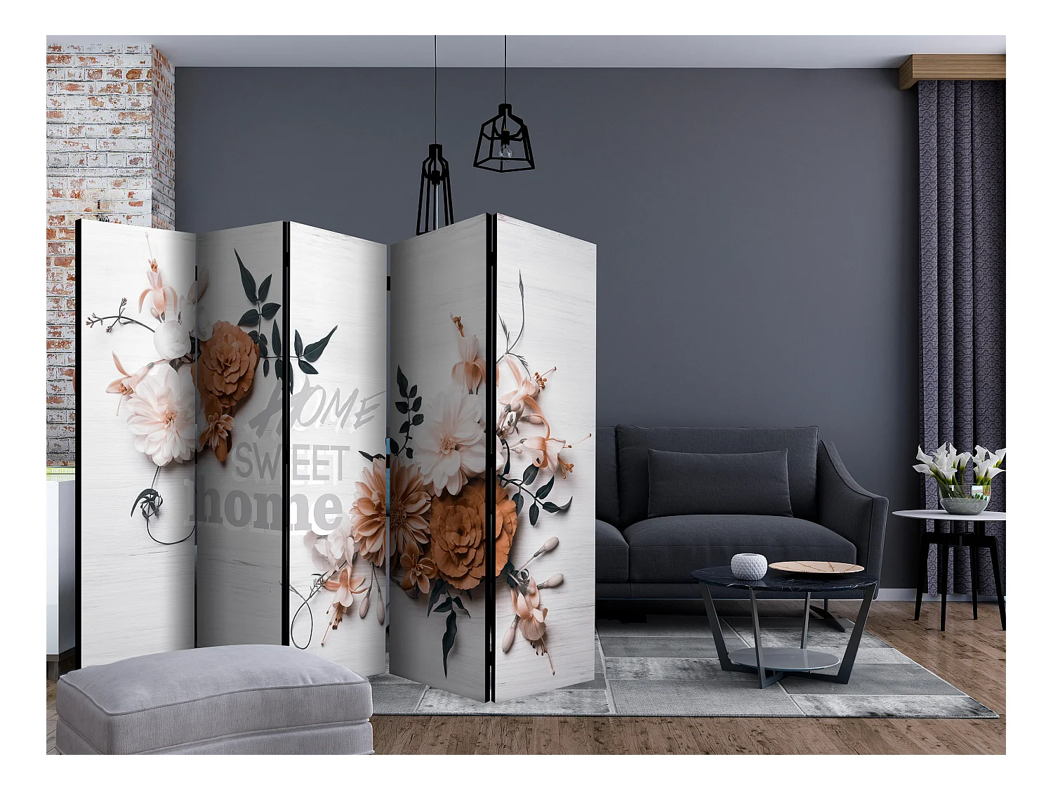 Paravento - Dreamer’s House II [Room Dividers] - 225x172