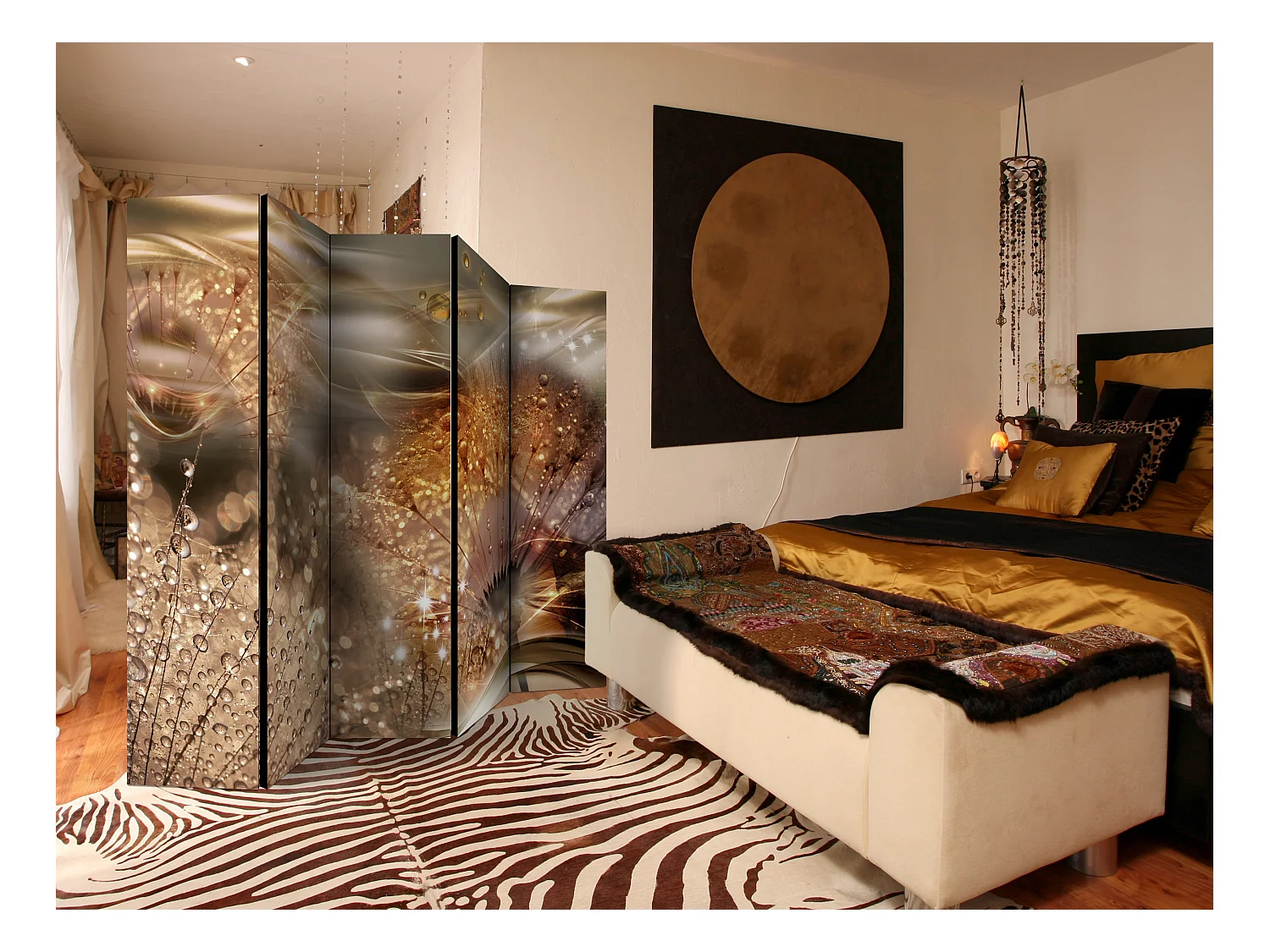 Paravento - Dandelions' World II [Room Dividers] - 225x172