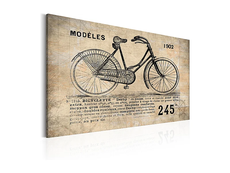 Quadro - N° 1245 - Bicyclette  - 60x40