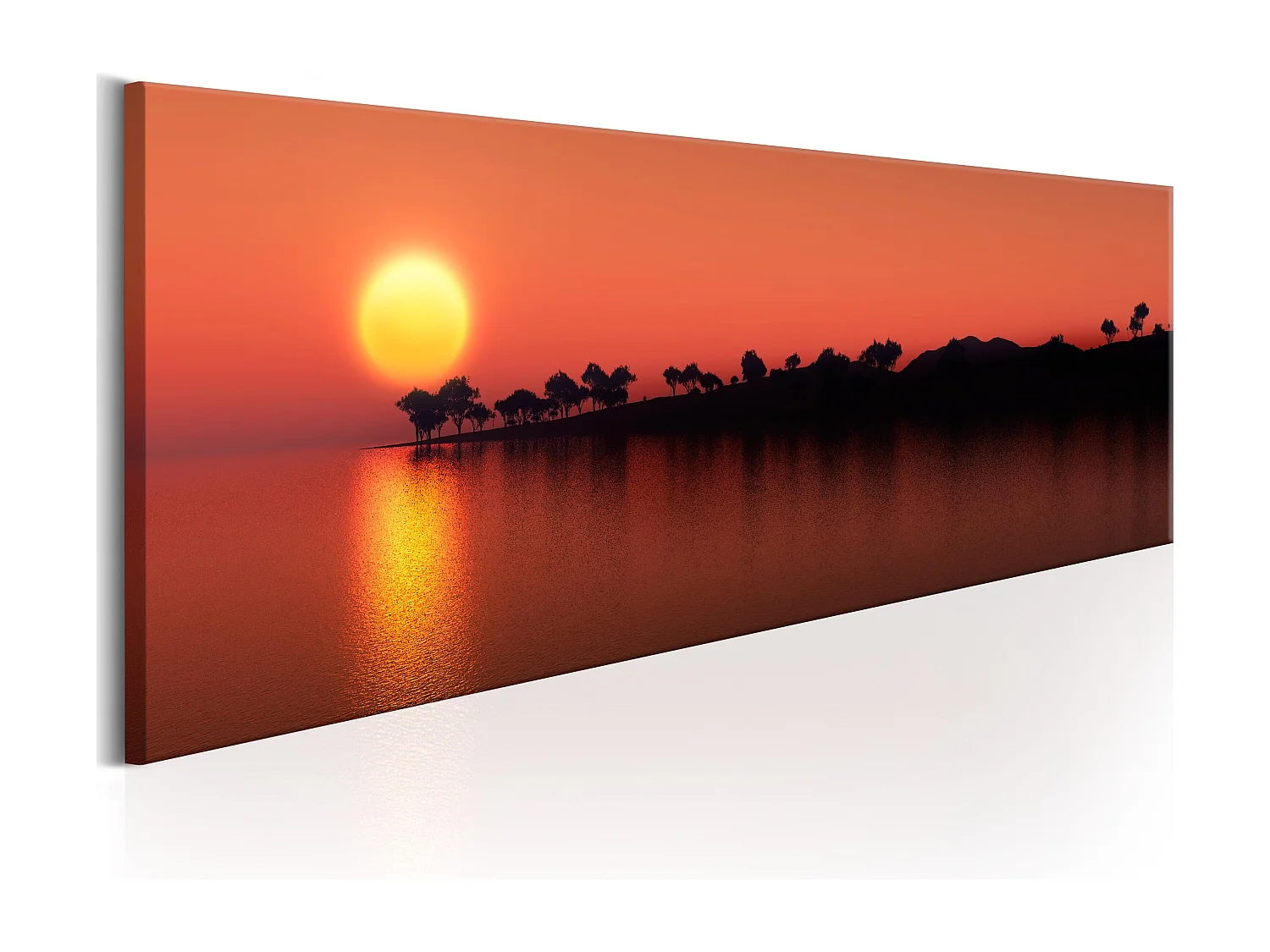 Quadro - Tree Island - 150x50