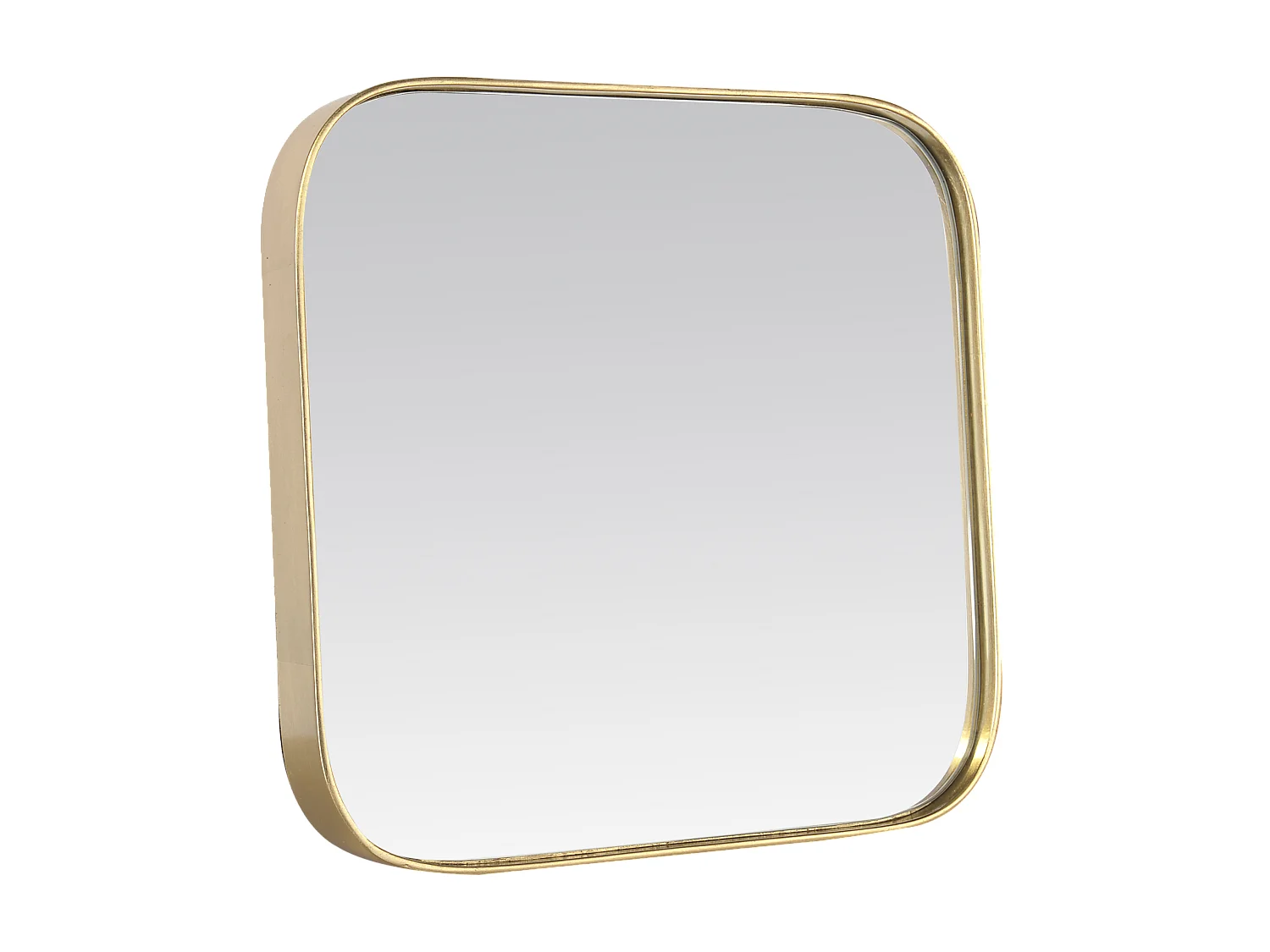 Miroir carré aux bords fins 30x30cm
