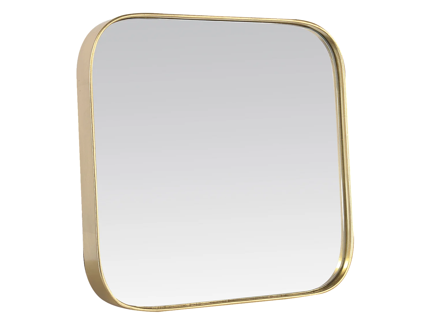 Miroir carré aux bords fins 30x30cm