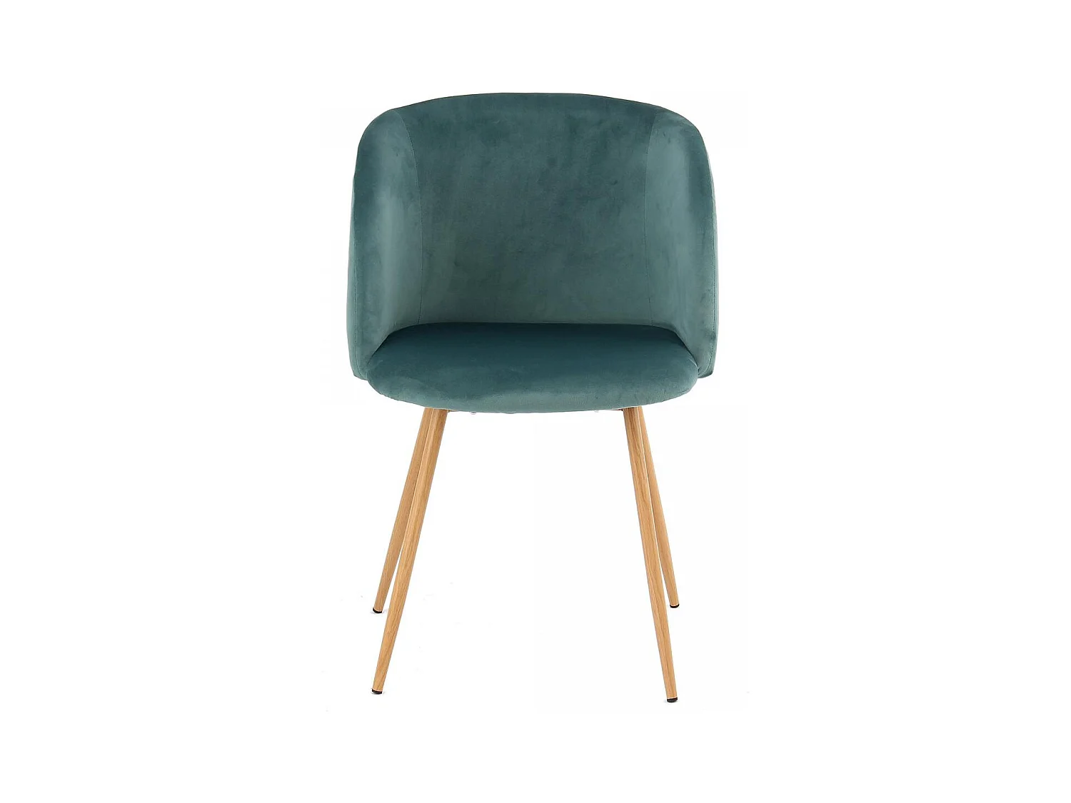 Chaise semi artisanal LOT DE 2 ANA 56x54x84 vert