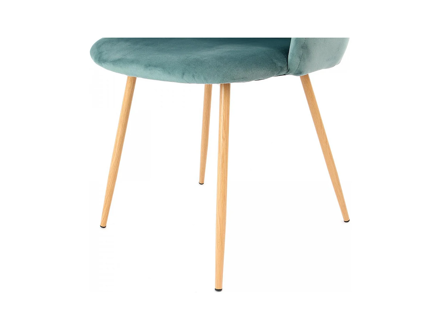 Chaise semi artisanal LOT DE 2 ANA 56x54x84 vert