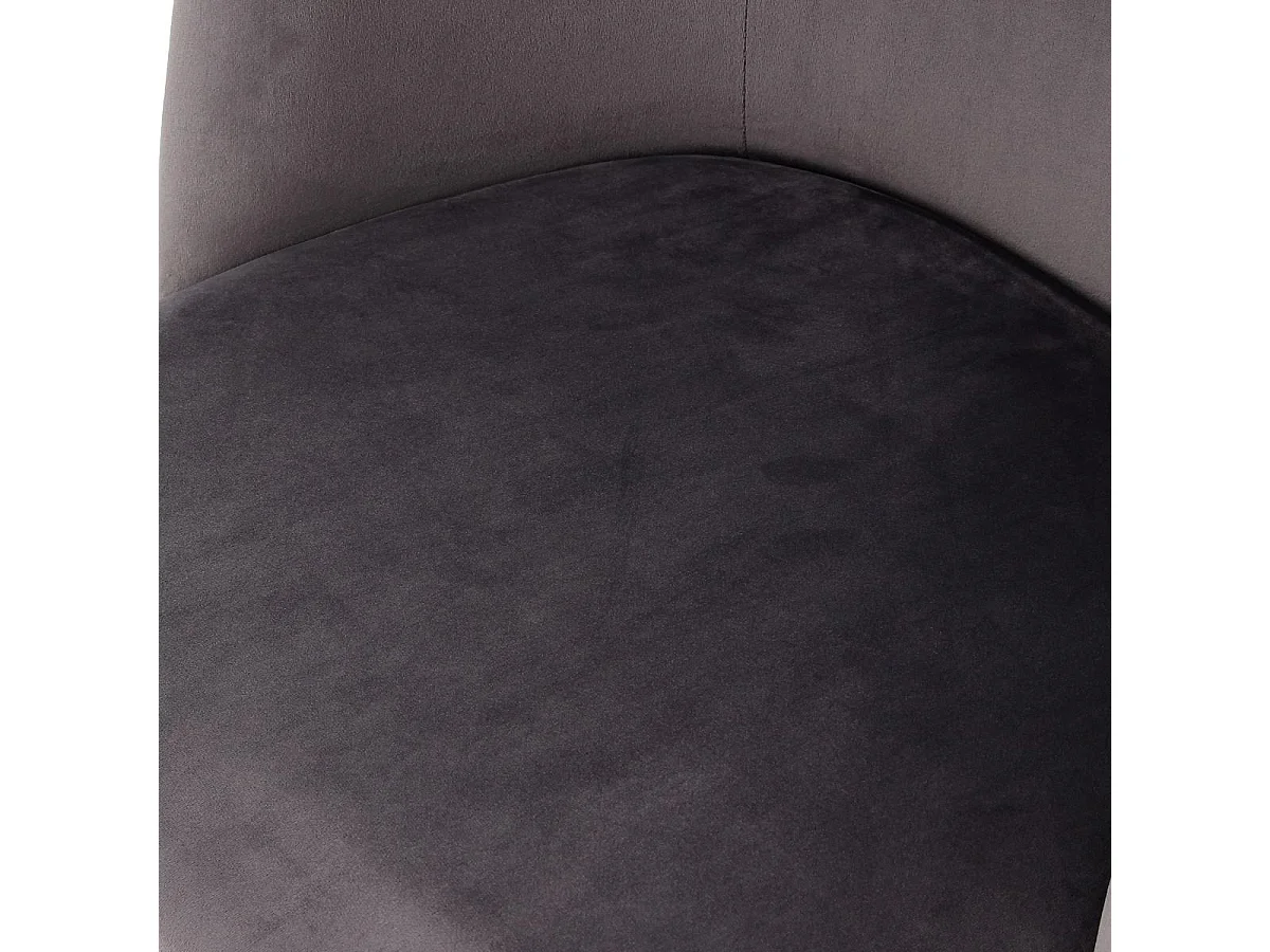 Chaise semi artisanal LOT DE 2 ANA 56x54x84 gris