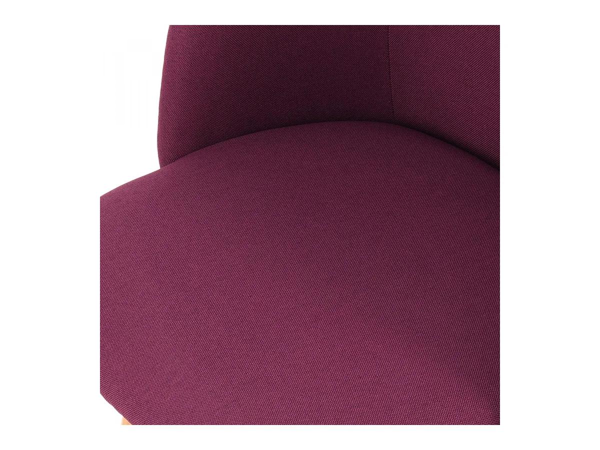 Chaise semi artisanal LOT DE 2 ANA 56x54x84 violet