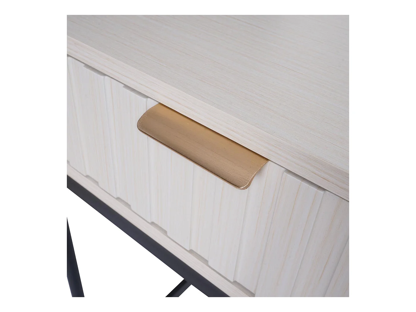 Console MCW-O41,  aspect bois blanc