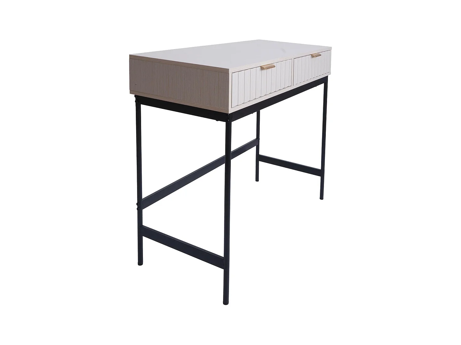 Console MCW-O41,  aspect bois blanc