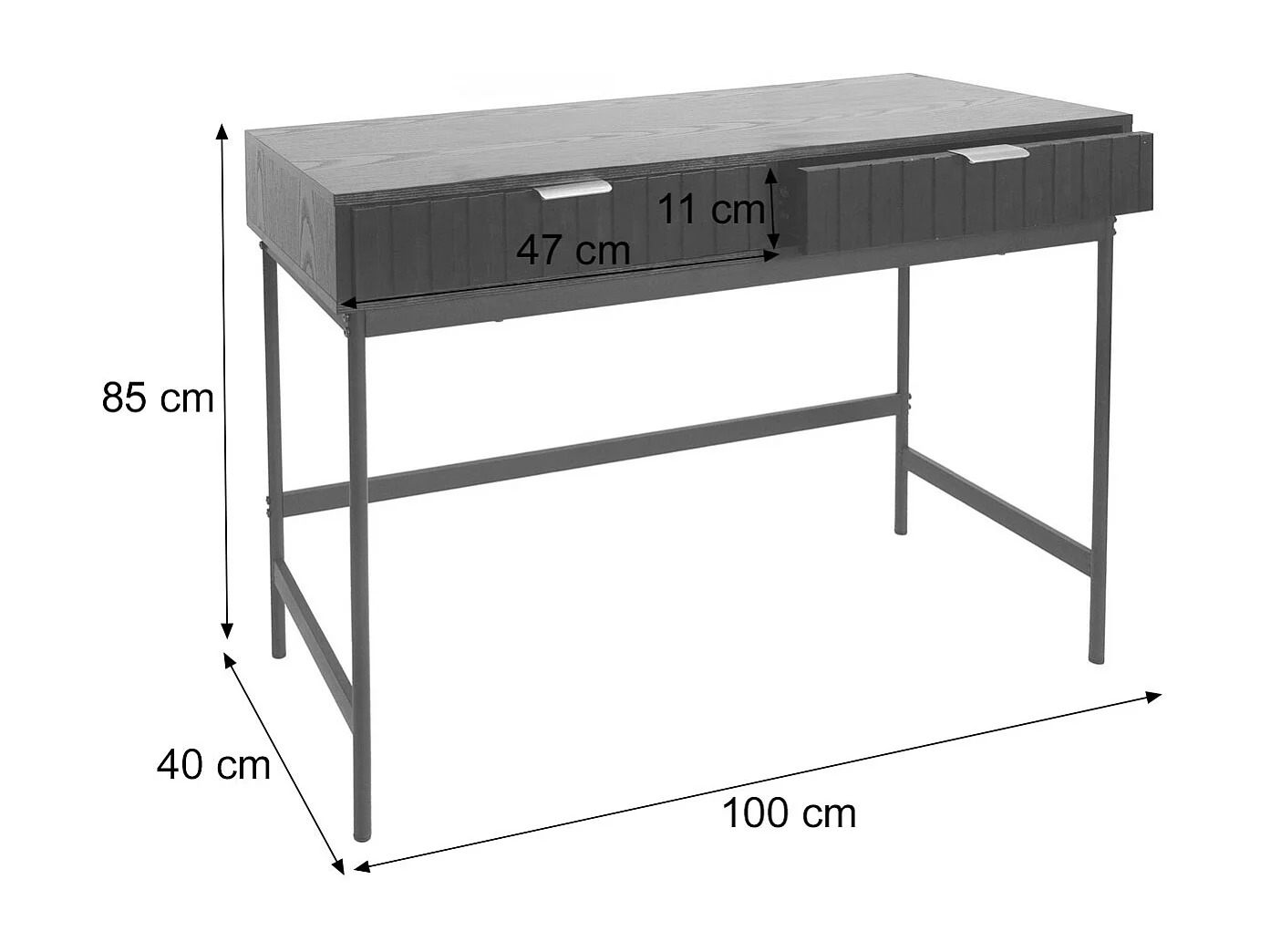 Konsolentisch MCW-O41, Holzoptik weiß