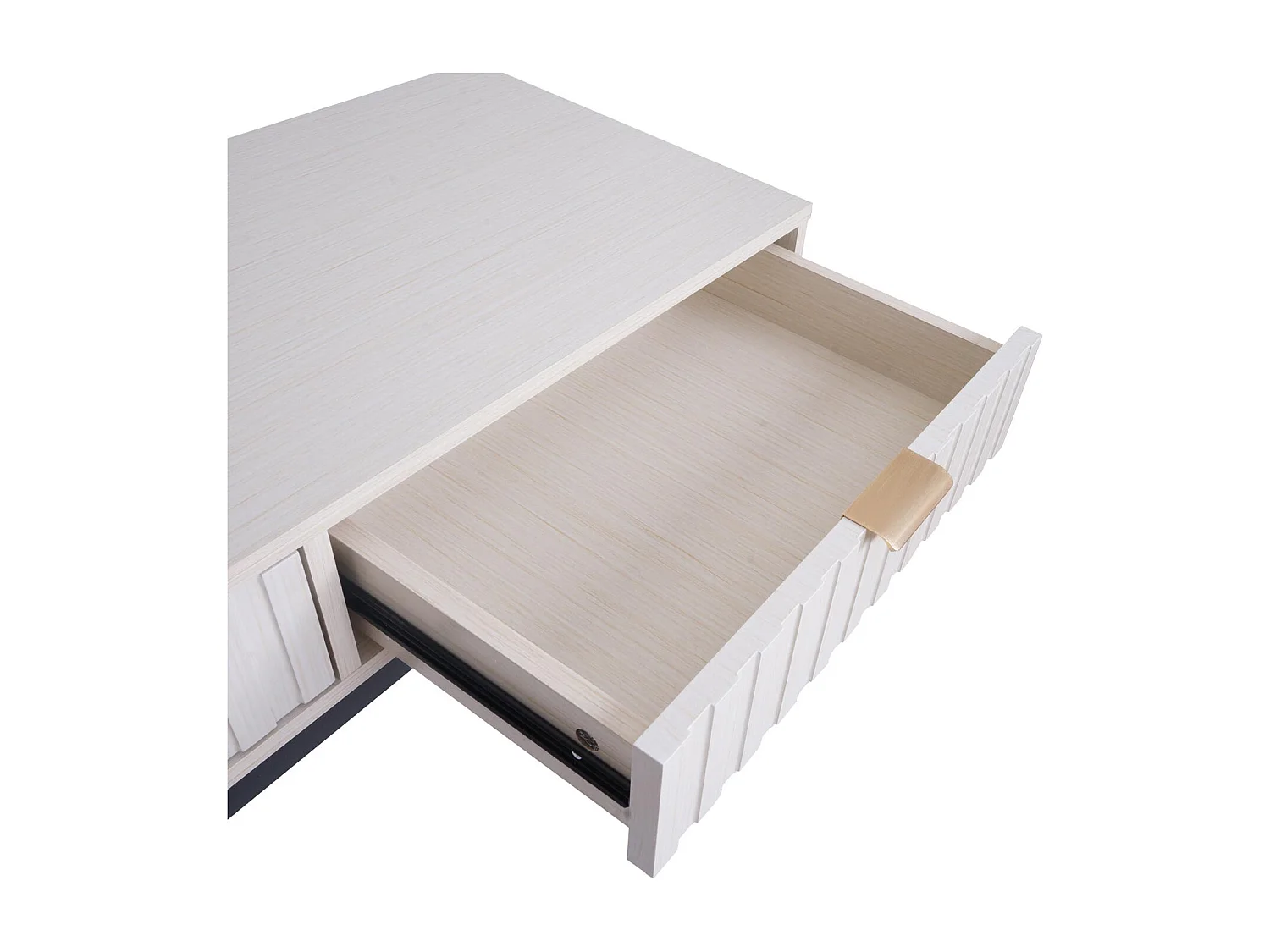 Konsolentisch MCW-O41, Holzoptik weiß