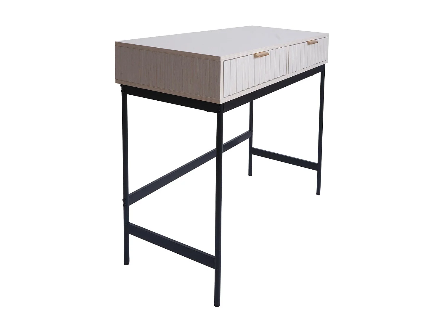 Konsolentisch MCW-O41, Holzoptik weiß