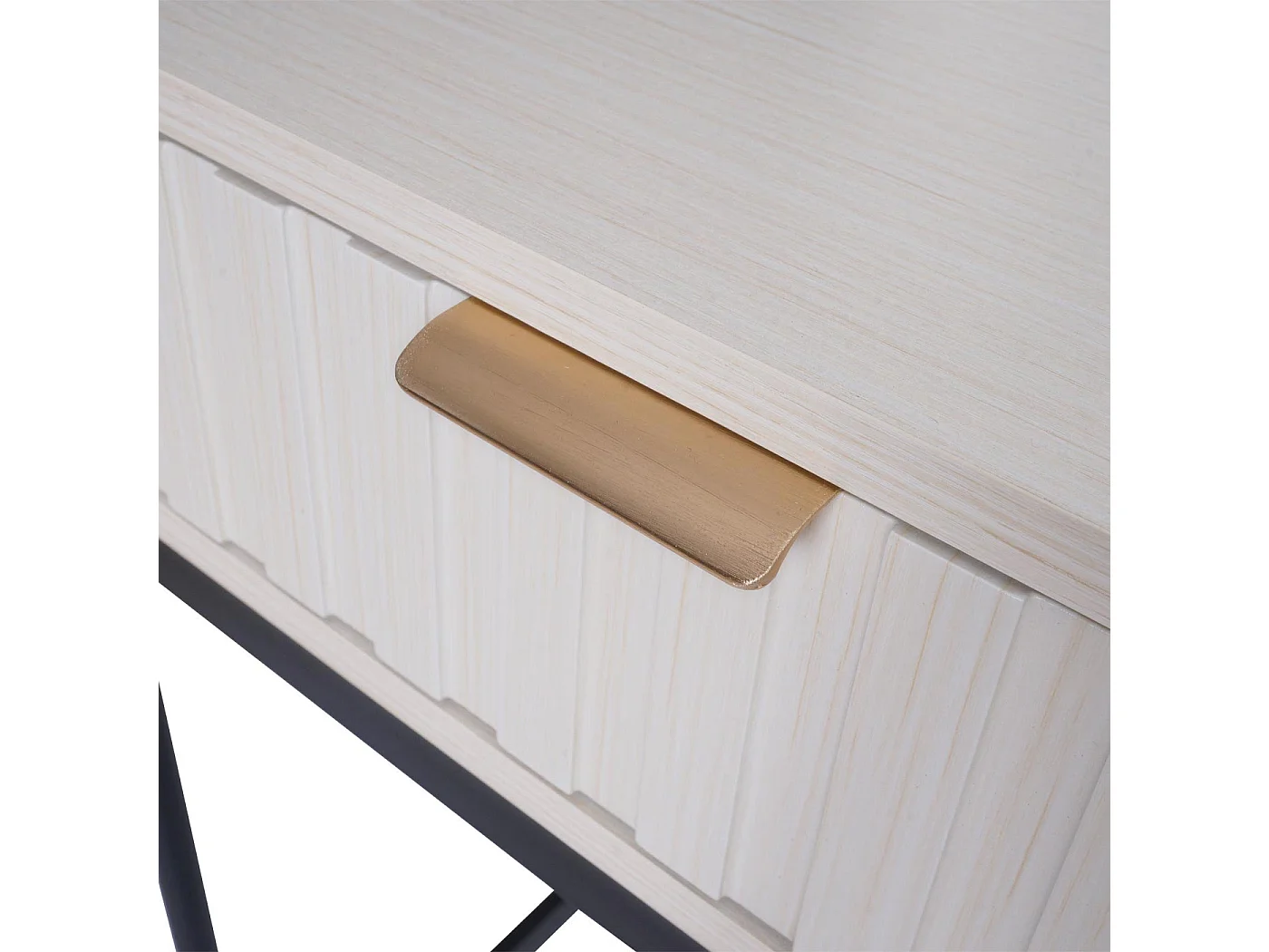 Console MCW-O41,  aspect bois blanc