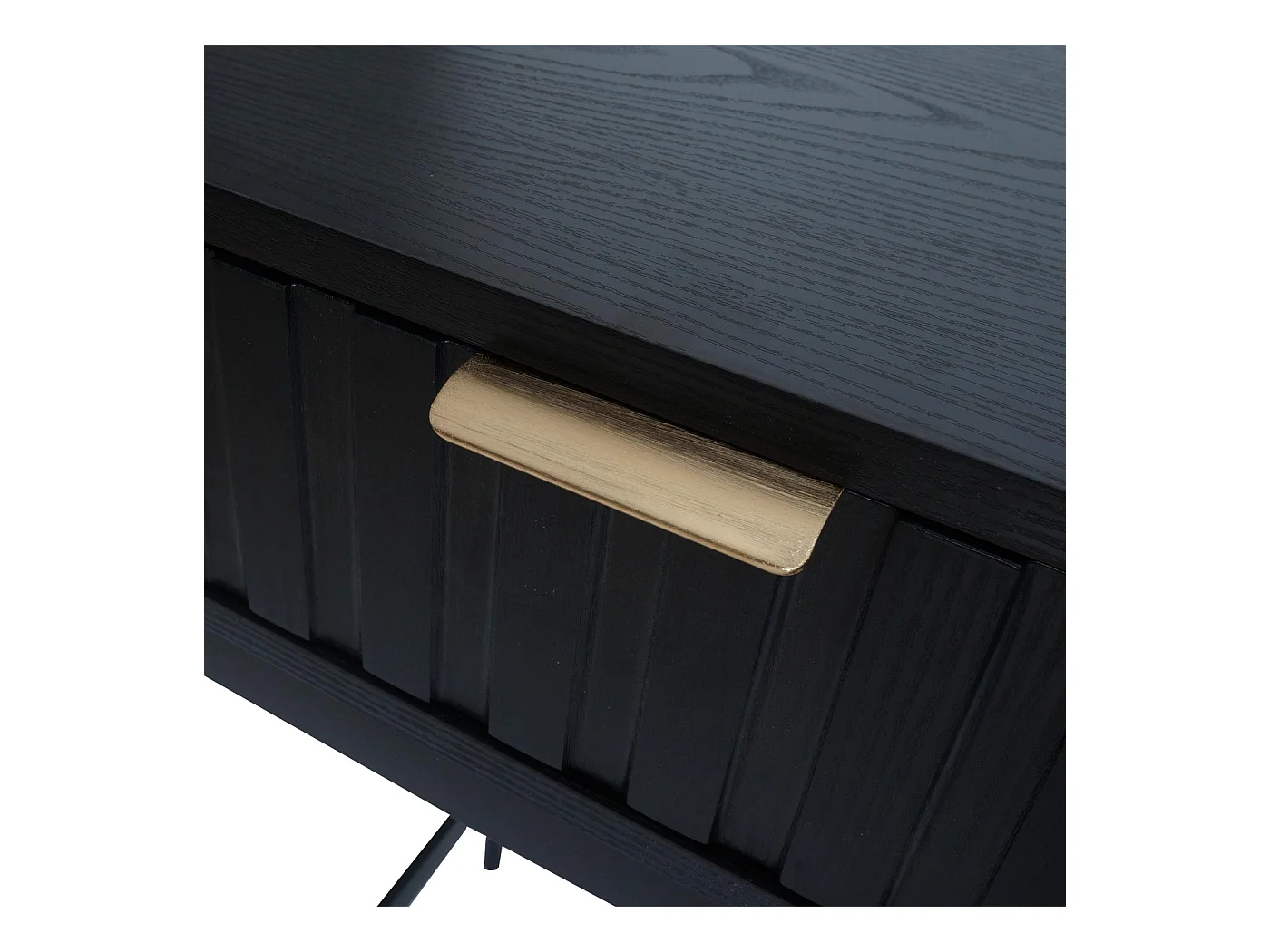 Console MCW-O41,  aspect bois noir