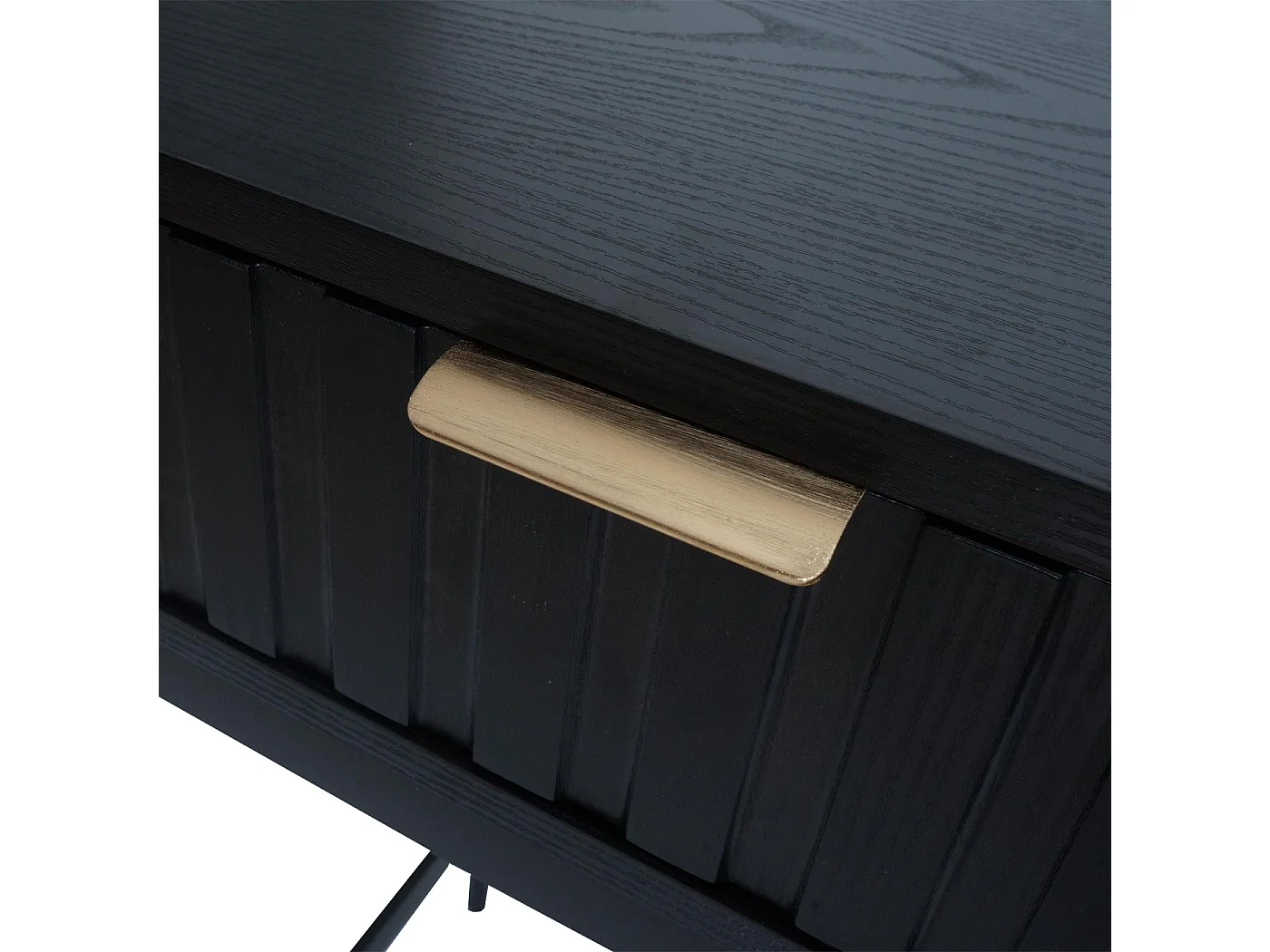 Console MCW-O41,  aspect bois noir