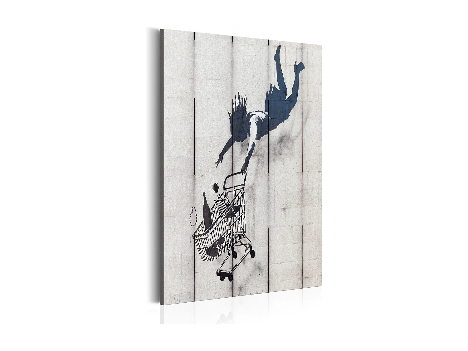 Quadro - Shop Til You Drop by Banksy  - 60x90