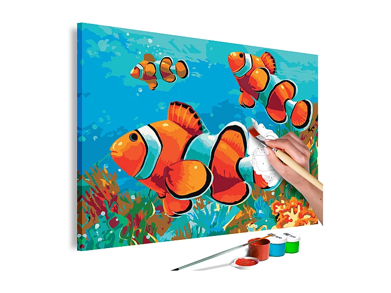 Quadro fai da te con muschio, fai da te, da incollare, fai da te, set completo di cornici in legno (nero, 140 x 40
