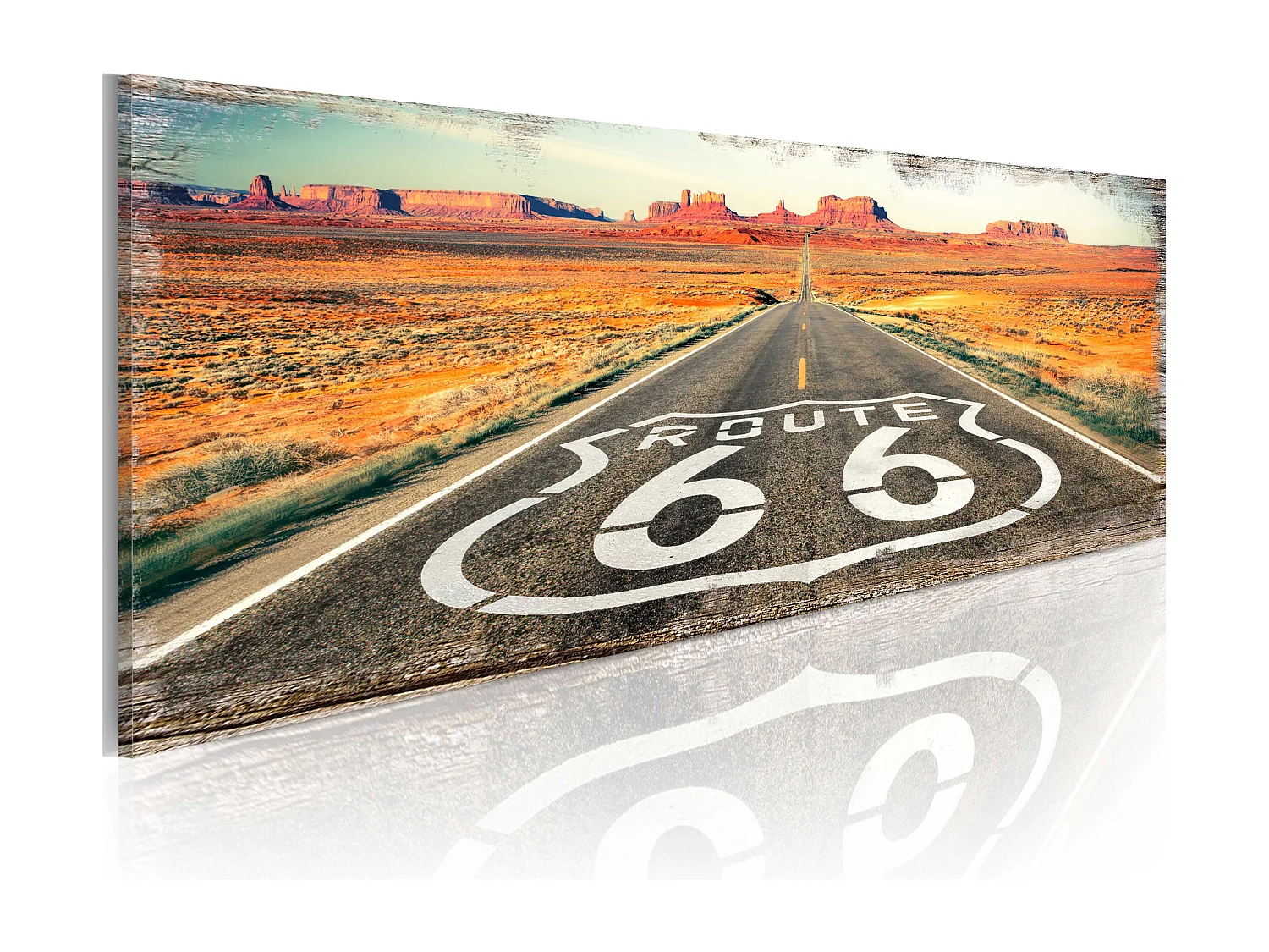 Quadro - Strada diritta - 135x45