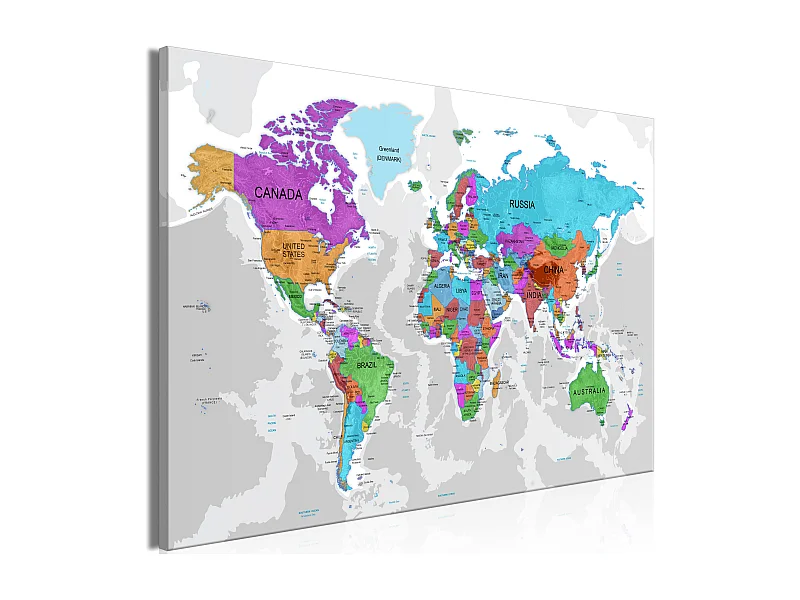 Quadro - Territory of Colours - 120x80