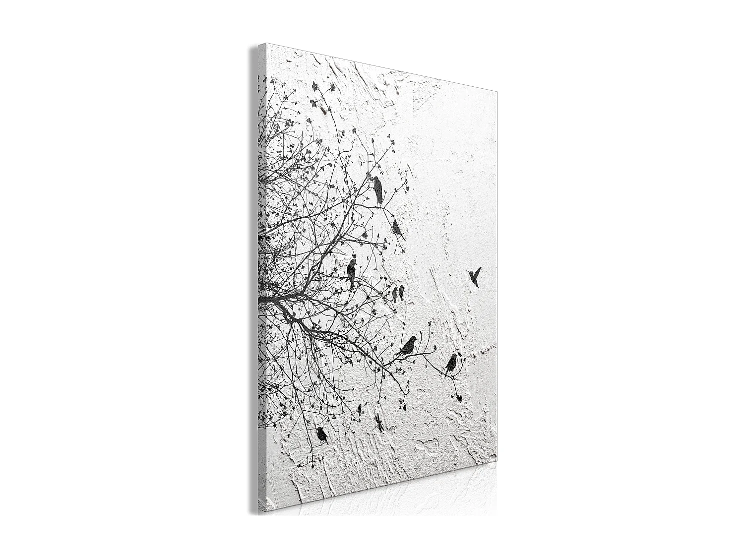 Quadro - Birds on Tree (1 Part) Vertical - 40x60