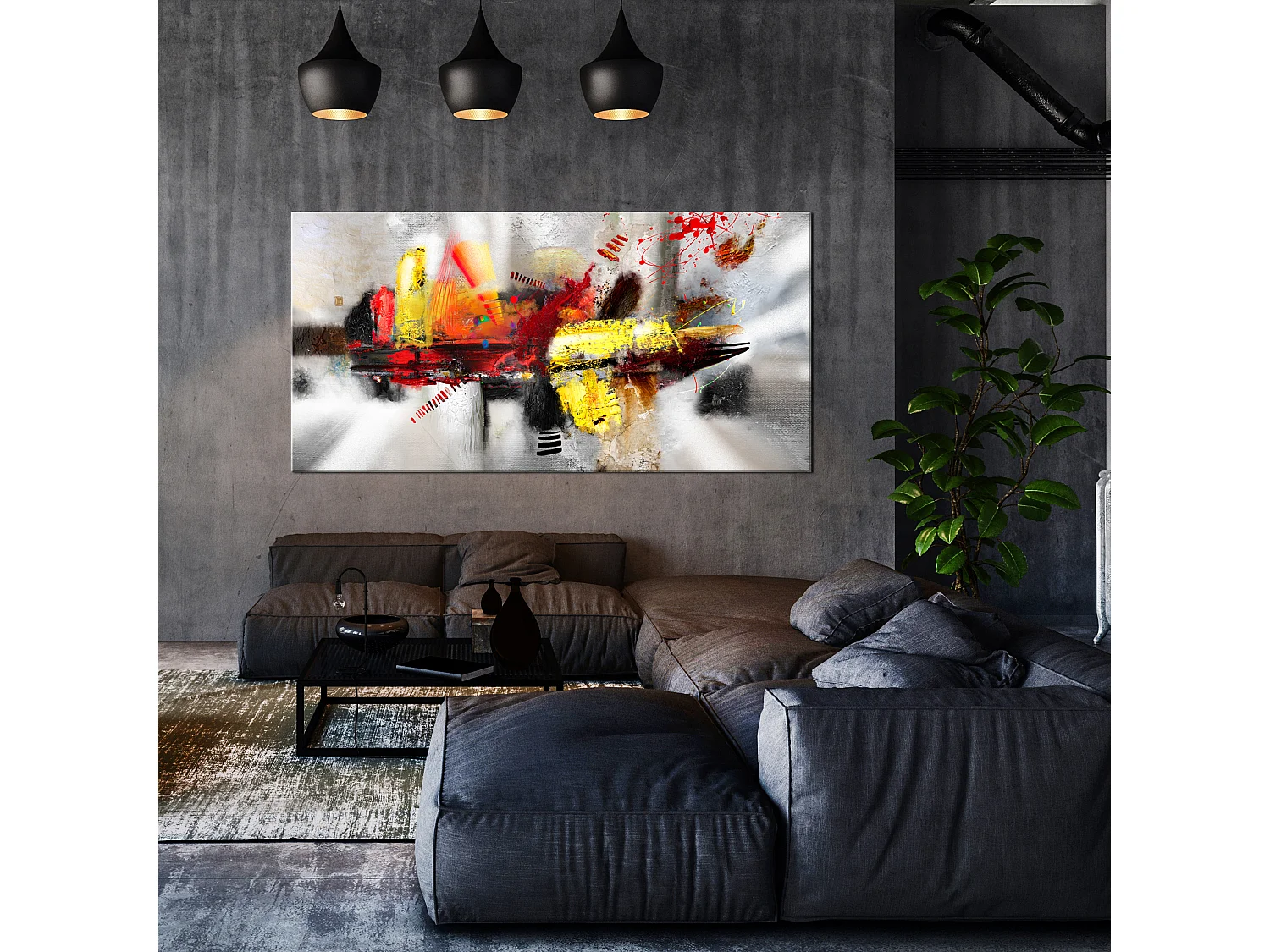 Quadro - Hit and Sunk - 120x60