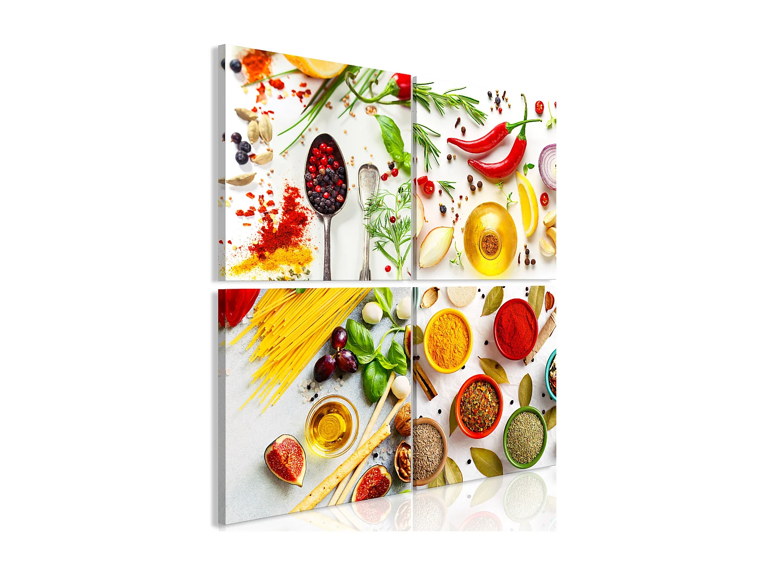 Quadro - Spices of the World (4 Parts) - 60x60