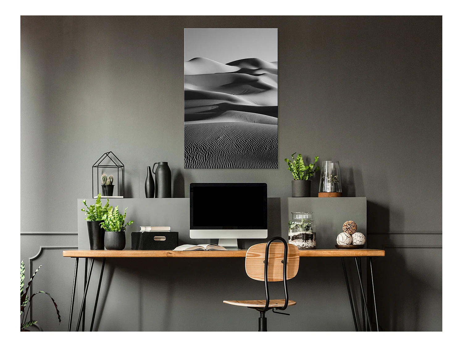 Quadro - Desert Dunes (1 Part) Vertical - 40x60