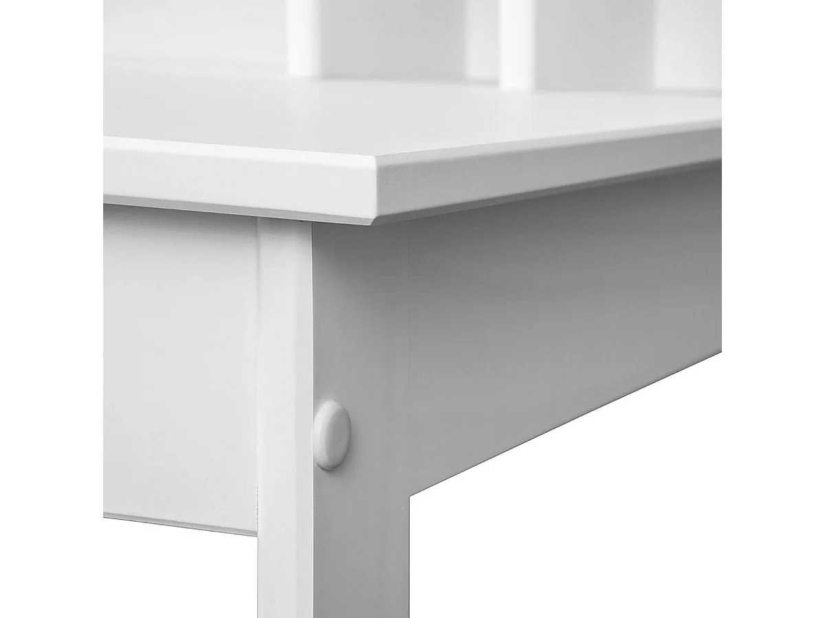 GRISELDA - Bureau Bois Massif Vernis Blanc