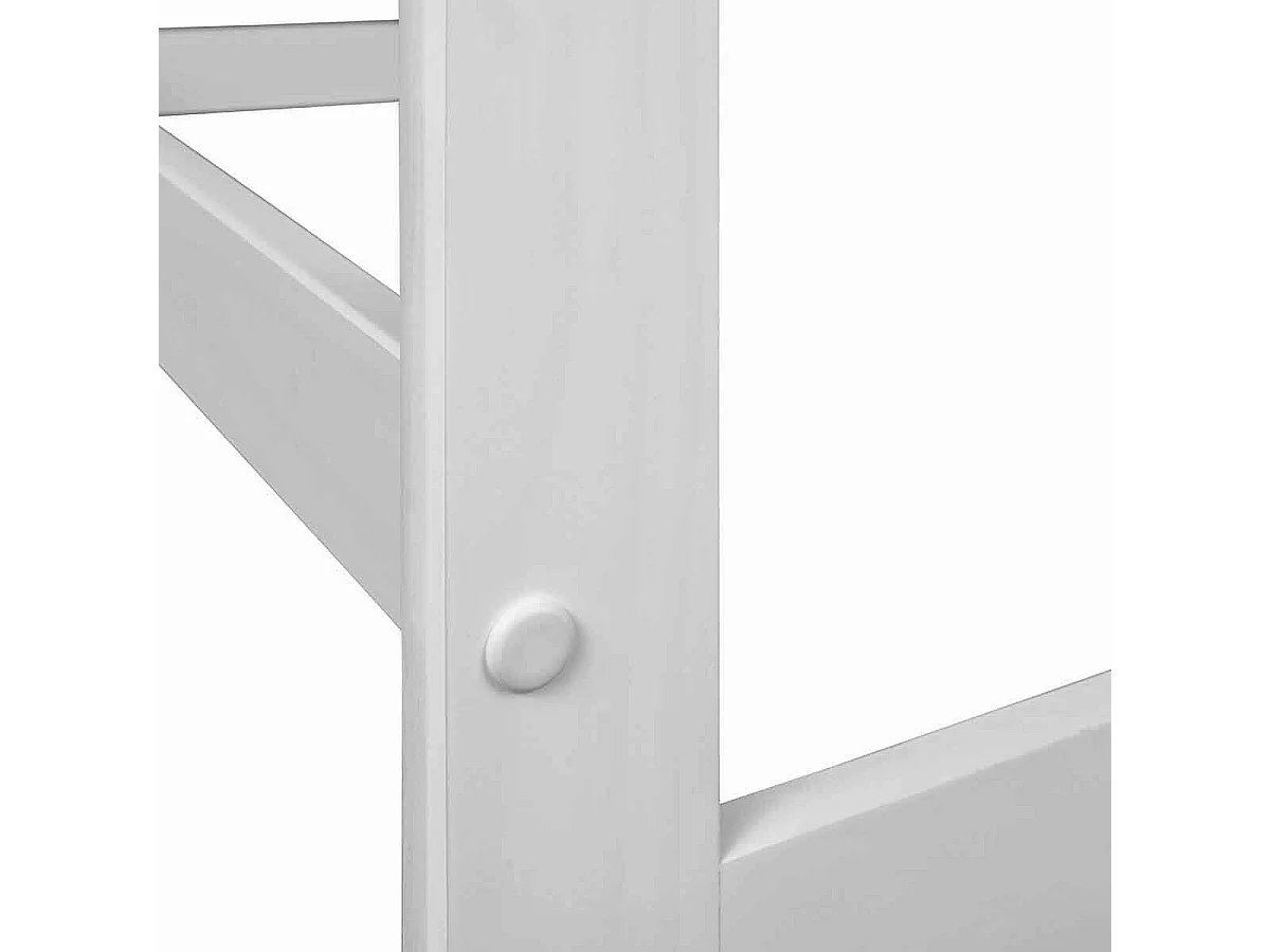 GRISELDA - Bureau Bois Massif Vernis Blanc