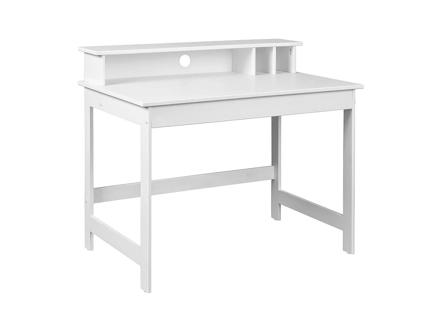 GRISELDA - Bureau Bois Massif Vernis Blanc