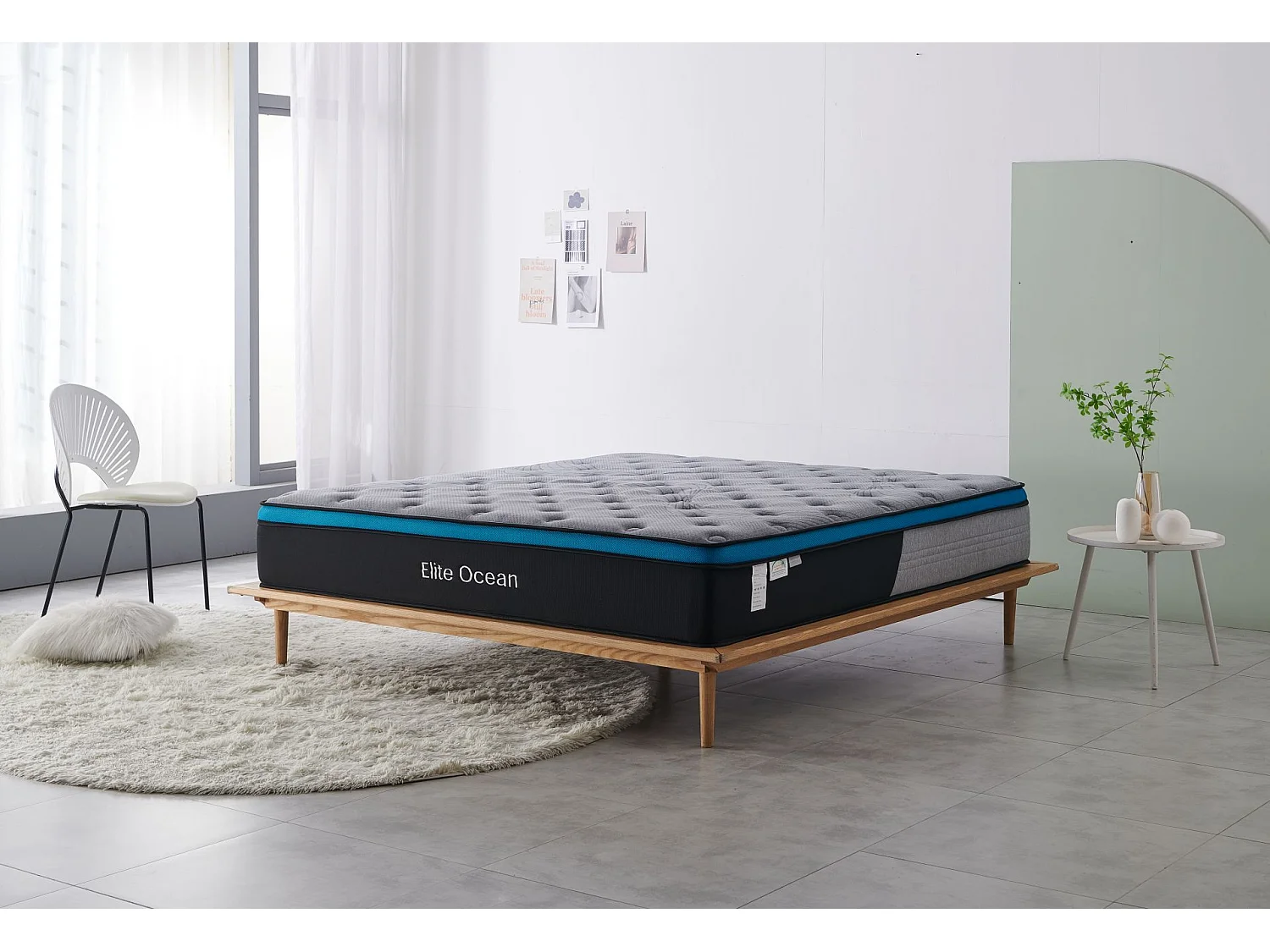 OCEAN Matelas 160x200 Gel Memory 28cm