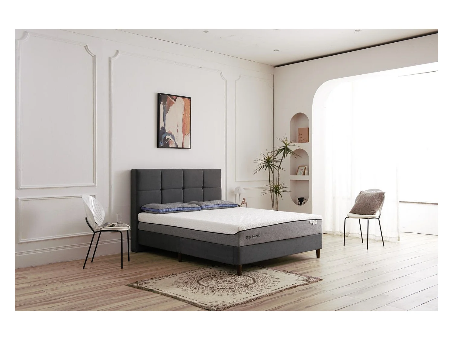 HYBRID Matelas 90x190 Mémoire de forme