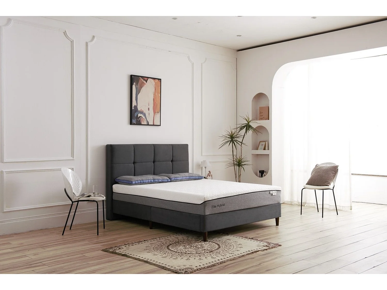 HYBRID Matelas 180x200 Mémoire de forme