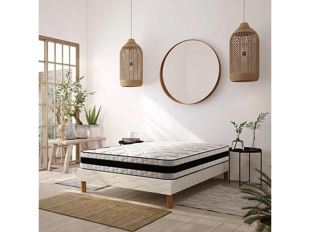 Matelas Mousse Medicare 160x200 cm Accueil Latex hauteur 22 cm