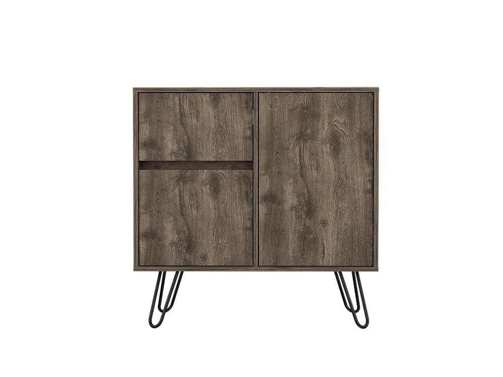 Ensemble Andorra, meubles TV Z115 Andorra, 50 pouces de télévision + Z80 Andorra Salon Sceau avec 4 armoires, 50/80 à CM x 115/80 AN CM X 35/35 P CM, ACORN